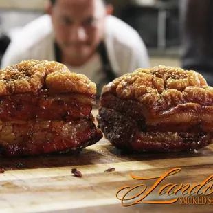 Crispy Smoked Pork Belly