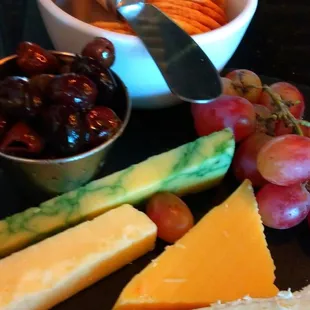 Get the "little" cheese plate. It's so very good!