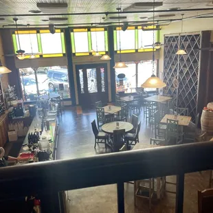 Overlook from upstairs room