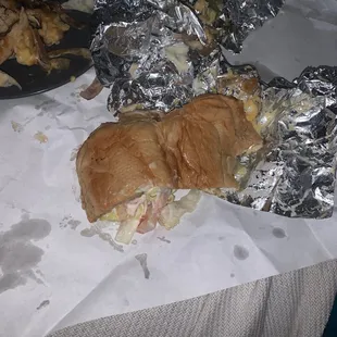 7. Chicken Steak and Cheese Sub