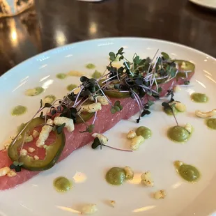 Citrus Cured Tuna
