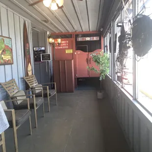 Front entrance