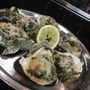 Oysters Rockefeller