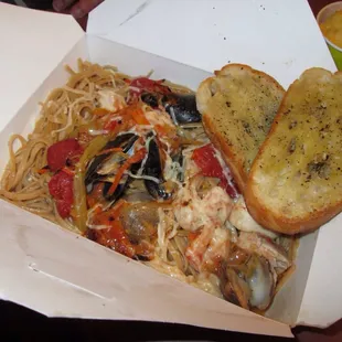 Saffron Seafood Pasta