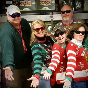 Ugly Christmas Sweater Day!