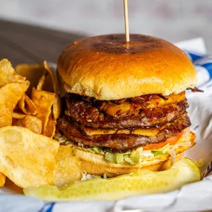 Hawaiian Luau Burger