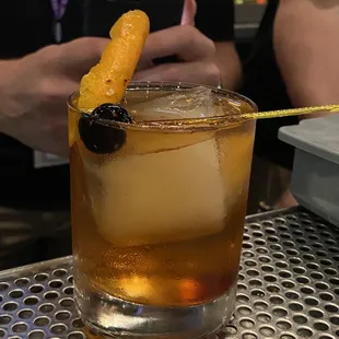 Custom drink of a Johnny Silverhand.