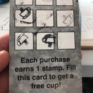 Get your coffee card today!