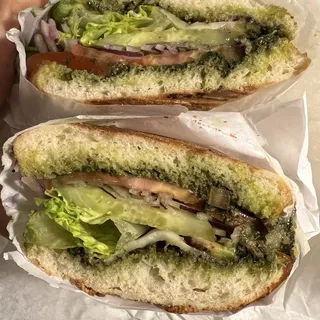Vegetarian Sandwich Lunch