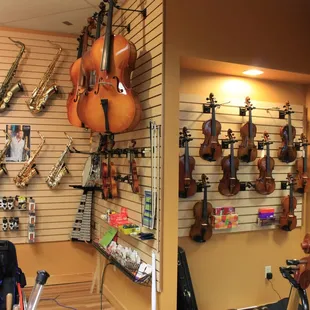 Orchestra instruments.