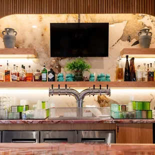 interior, sushi and sashimi