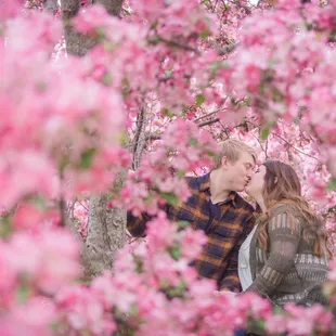He told us to climb a tree for this one!