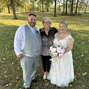 Honored to be a part of their wedding