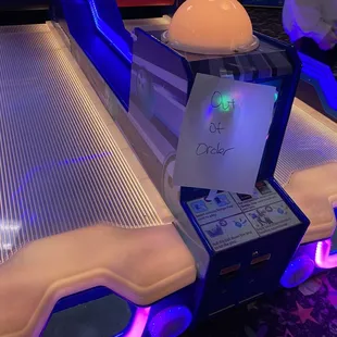 Many out of order machines