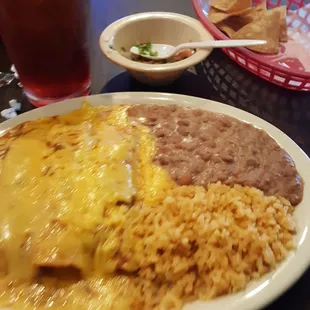 Enchilada Plate