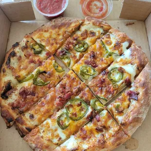 Jalapeño Cheddar Bacon bread