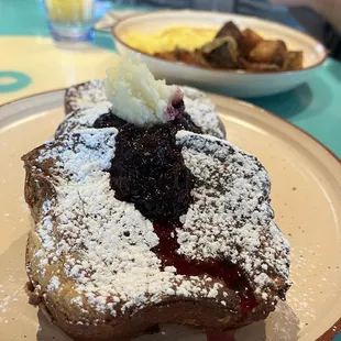 Whiskey Berry French toast