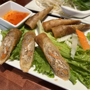 Pork egg rolls