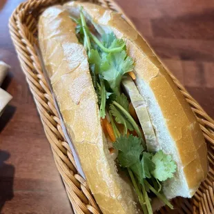 Banh mi w/ Vietnamese ham