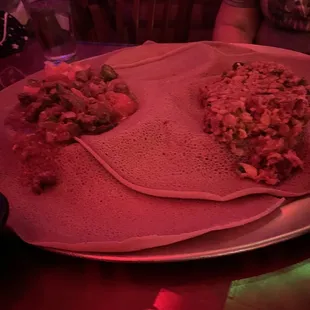 Yebeg Lega Tibs Fish Dulet