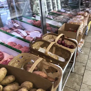 Breads, select groceries, and meats