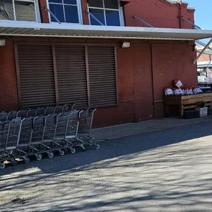 Side of store