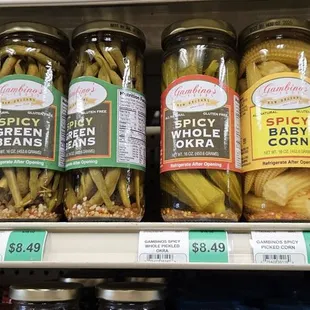 Pickled goods, local brand