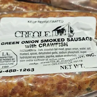 Lots of sausage types