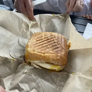 Triple Double Breakfast Sandwich