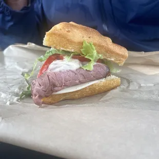 Roast beef sandwich