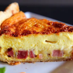 Ham &amp; Gruyere Quiche