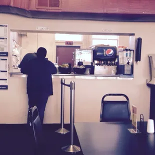 Grill is located beside the golf shop.