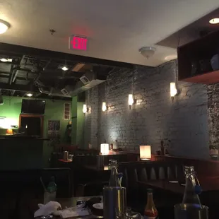 This is the upstairs dinning area