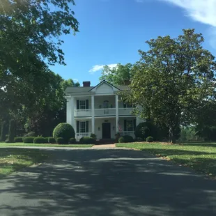 The house as you pull up