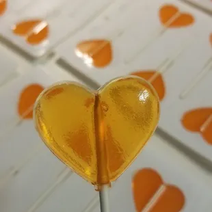 Pineapple Heart Lollipops (Available in lots of flavors and colors!)