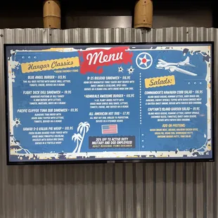 Menu 1of2