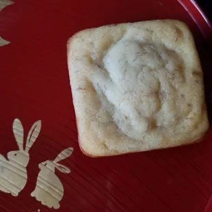 Top view of the Ube Mochi