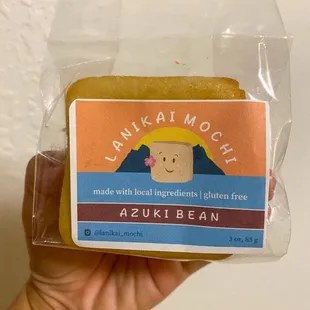 Azuki Bean Butter Mochi