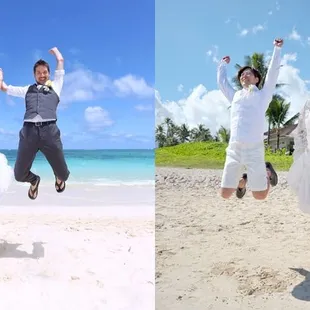 Look how happy these couples are! We promise you'll feel the same way on your special day!