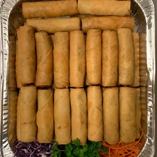 Party Tray Crispy Spring Rolls