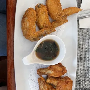 Basil Sauce Fried Chicken