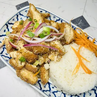 Khao yam gai sap