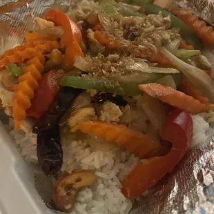 84. Cashew Nuts Over Rice