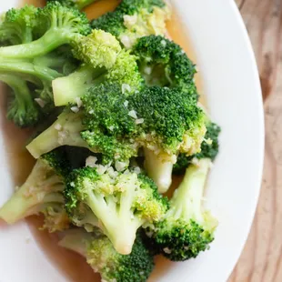 Broccoli Oysters Sauce
