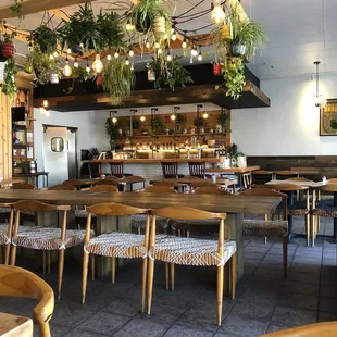 Inside - beautiful hanging gardens