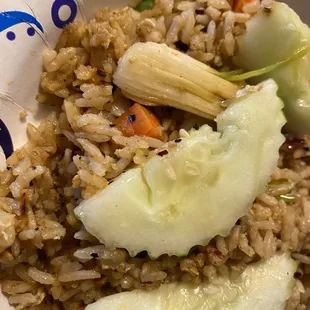 Thai chicken fried rice