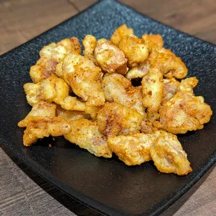 Golden chicken nuggets