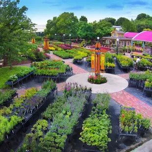 Nursery Sales area houses thousands of perennials, shrubs, grasses, potted trees and more.
