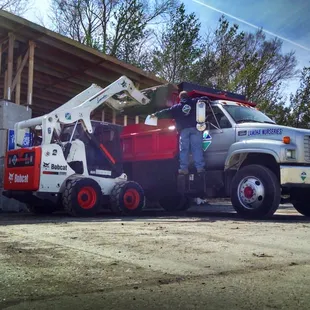 Bulk soils, potting mix, colored mulch, various rock available in the Landscape Supply Yard