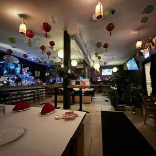 Interior dining room